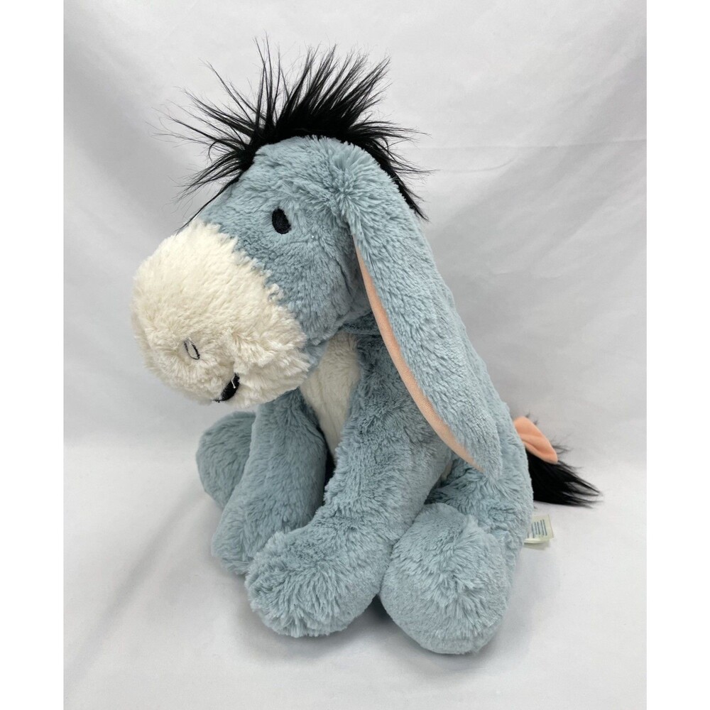 Build a Bear BAB Winnie the Pooh Eyeore Blue Stuffed Animal Plush 13” 2021